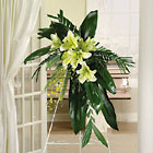 /images/bloomnet/BN1072Glg.jpg Touch of the Tropics Contemporary Spray Premier Flowers from Cottage Florist, Lakeland Fl 33813