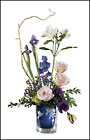 Crystal Hummingbird Vase