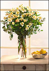 Alstroemeria Vase