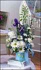 Baby Boy Novelty Bouquet Cottage Florist Lakeland Fl 33813 Premium Flowers lakeland