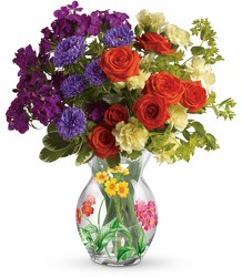 Teleflora's Garden Bright Bouquet Premier Flowers from Cottage Florist, Lakeland Fl 33813