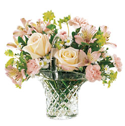 Teleflora's Galway Irish Crystal Bouquet