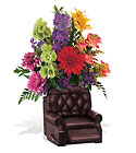 /images/telwhite03/06F100lg.jpg Teleflora's Barcalounger Bouquet Premier Flowers from Cottage Florist, Lakeland Fl 33813