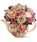 Teleflora's Victorian Teapot Bouquet