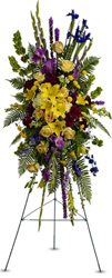 In Loving Memory Spray Cottage Florist Lakeland Fl 33813 Premium Flowers lakeland
