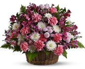 /images/telwhite03/TF-WEB559lg.jpg Garden Basket Blooms Premier Flowers from Cottage Florist, Lakeland Fl 33813