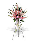 /images/telwhite03/tf189-2lg.jpg Sentimental Gladioli Spray Premier Flowers from Cottage Florist, Lakeland Fl 33813
