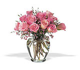 Pink Birthday Roses Cottage Florist Lakeland Fl 33813 Premium Flowers lakeland