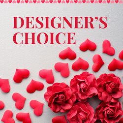Designer's Choice Arrangement Valentine's Special Cottage Florist Lakeland Fl 33813 Premium Flowers lakeland