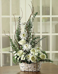 All Wrapped in White Cottage Florist Lakeland Fl 33813 Premium Flowers lakeland