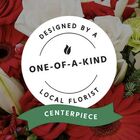 Holiday Florist's Choice Centerpiece Cottage Florist Lakeland Fl 33813 Premium Flowers lakeland