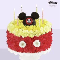 Disney Mickey Mouse Flower Cake Cottage Florist Lakeland Fl 33813 Premium Flowers lakeland