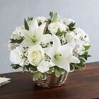 Peace, Prayers & Blessings™ All White Cottage Florist Lakeland Fl 33813 Premium Flowers lakeland