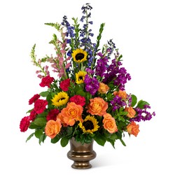 Prismatic Rays Grande Tribute Cottage Florist Lakeland Fl 33813 Premium Flowers lakeland