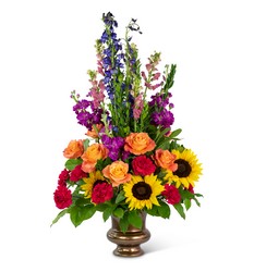 Prismatic Rays Tribute Cottage Florist Lakeland Fl 33813 Premium Flowers lakeland