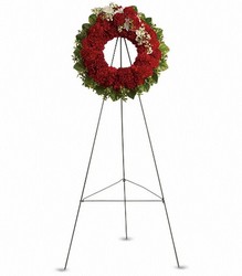 An Unbreakable Bond Wreath Cottage Florist Lakeland Fl 33813 Premium Flowers lakeland