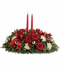 Holiday Shimmer Centerpiece Cottage Florist Lakeland Fl 33813 Premium Flowers lakeland