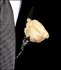 White Rose Boutonniere Cottage Florist Lakeland Fl 33813 Premium Flowers lakeland