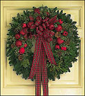Fresh Wreath with Apples Cottage Florist Lakeland Fl 33813 Premium Flowers lakeland