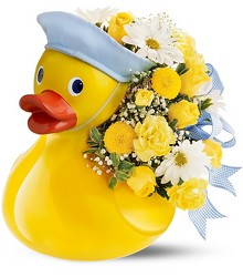 Teleflora's Just Ducky Bouquet Cottage Florist Lakeland Fl 33813 Premium Flowers lakeland
