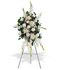 White Promises Spray Cottage Florist Lakeland Fl 33813 Premium Flowers lakeland