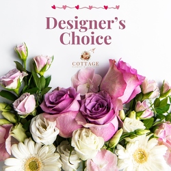 Designer's Choice Arrangement Cottage Florist Lakeland Fl 33813 Premium Flowers lakeland